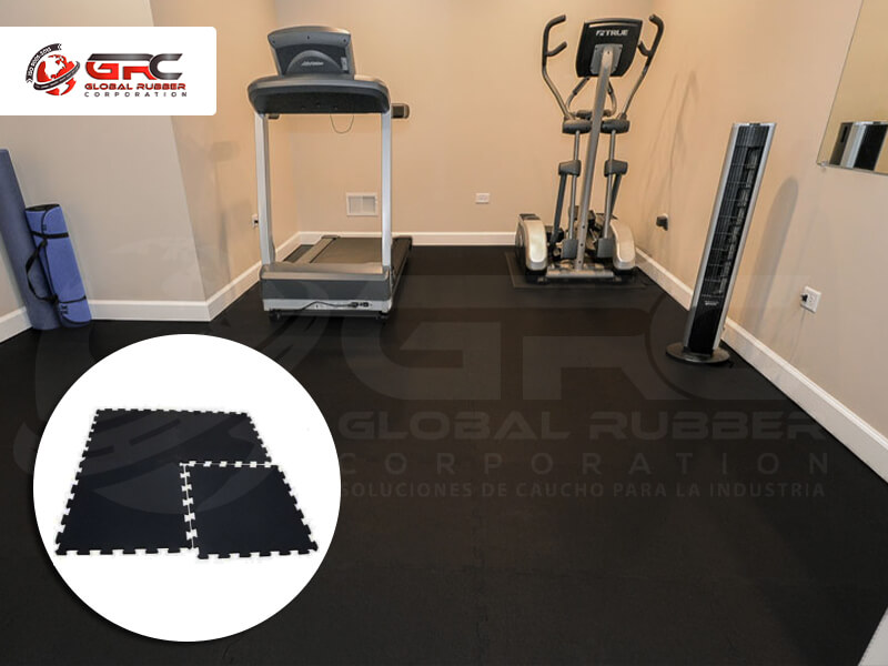 Pisos Interlock de Caucho