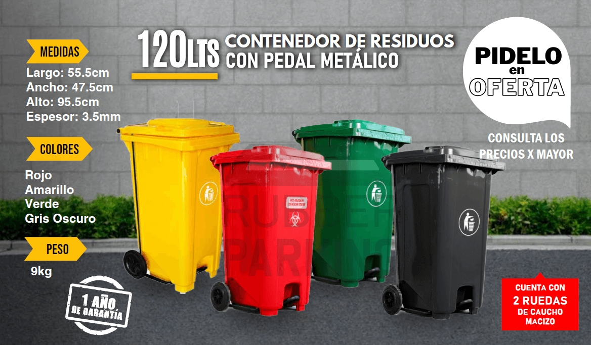 tachos y contenedores de residuos