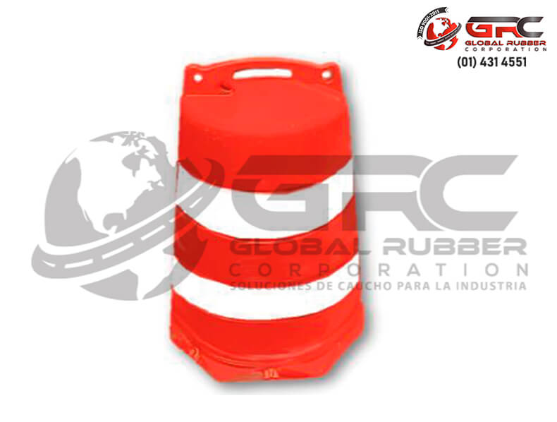 Nuestros cilindros viales son utilizados para delimitar obras de trabajo, zonas de reparación, construcciones en carretera y zonas viales urbanas.