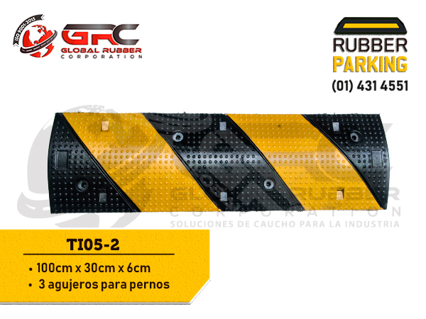 Rompemuelles de caucho 6 cm – instalación profesional