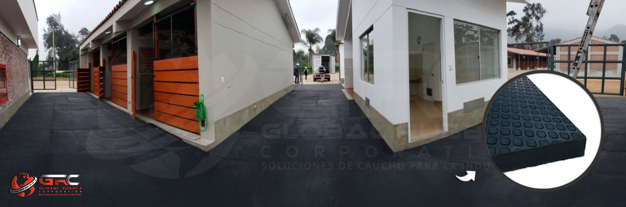 Piso Neopreno para Establos y Ganadería