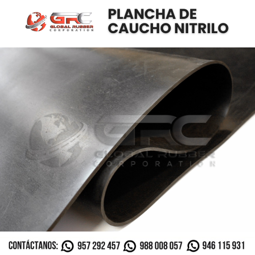 Planchas de caucho nitrilo NBR industrial