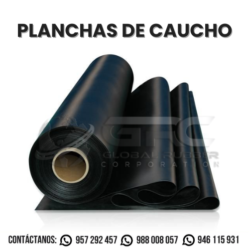 Planchas de caucho industrial en Perú