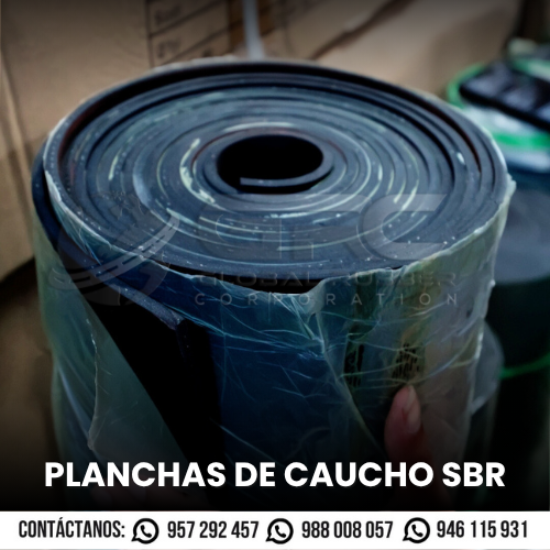 Planchas SBR para uso industrial y construcción