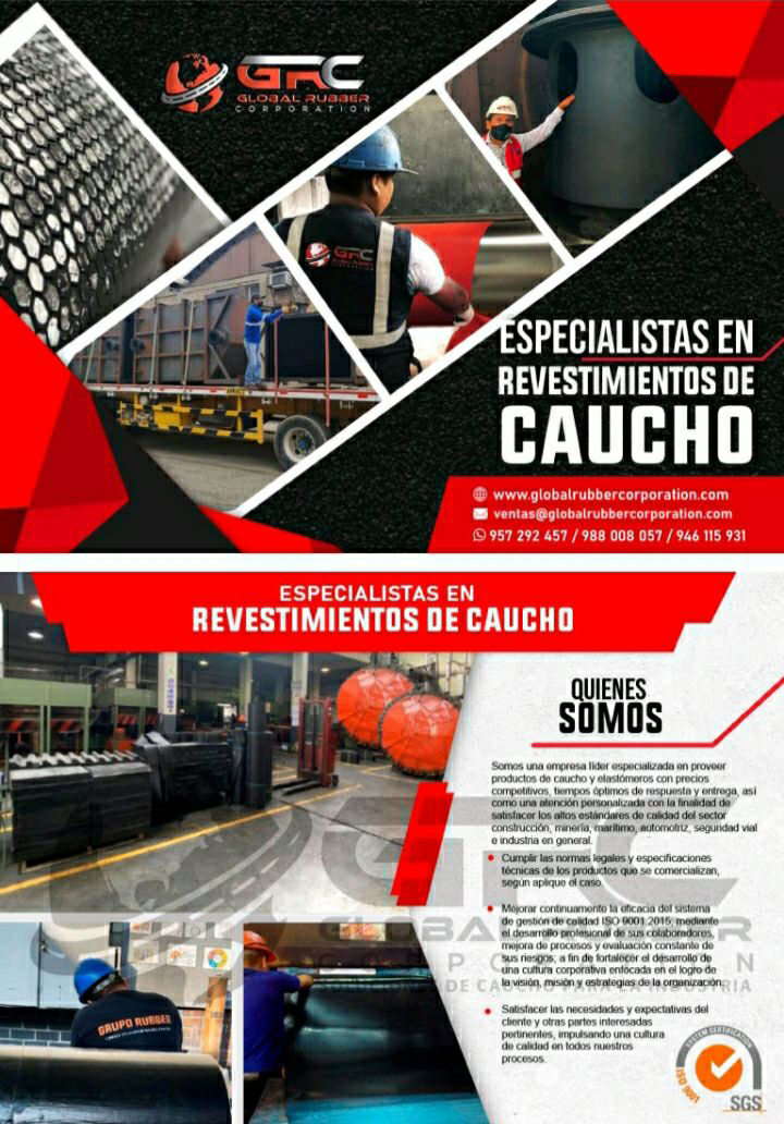 REVESTIMIENTO O VULCANIZADO DE PIEZAS METÁLICAS