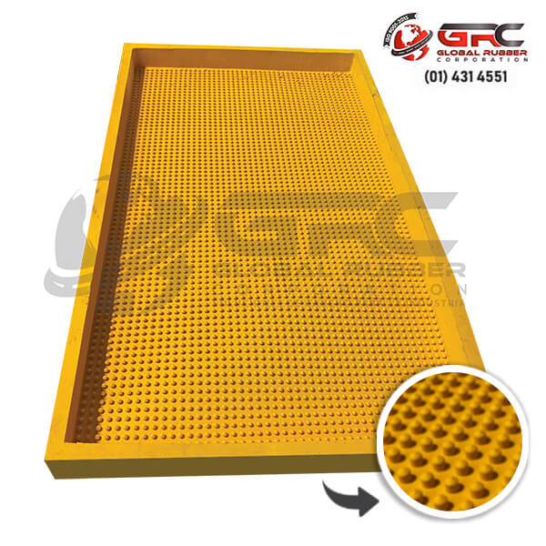 Pediluvio antideslizante utilizado especialmente como bandeja para la desinfección del calzado.