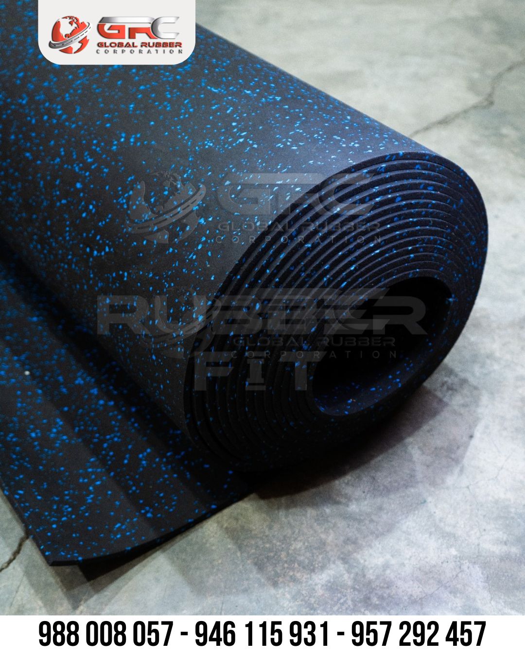 piso en rollo para gimnasio